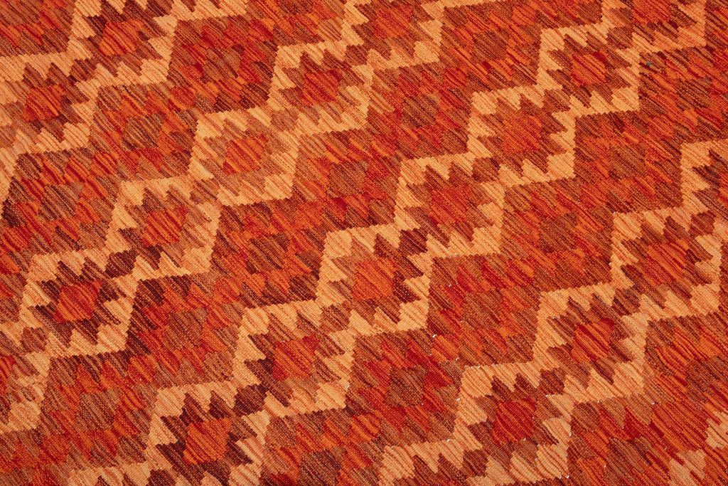 Handgewebter Kelim-Teppich aus Schurwolle, 166 × 239 cm