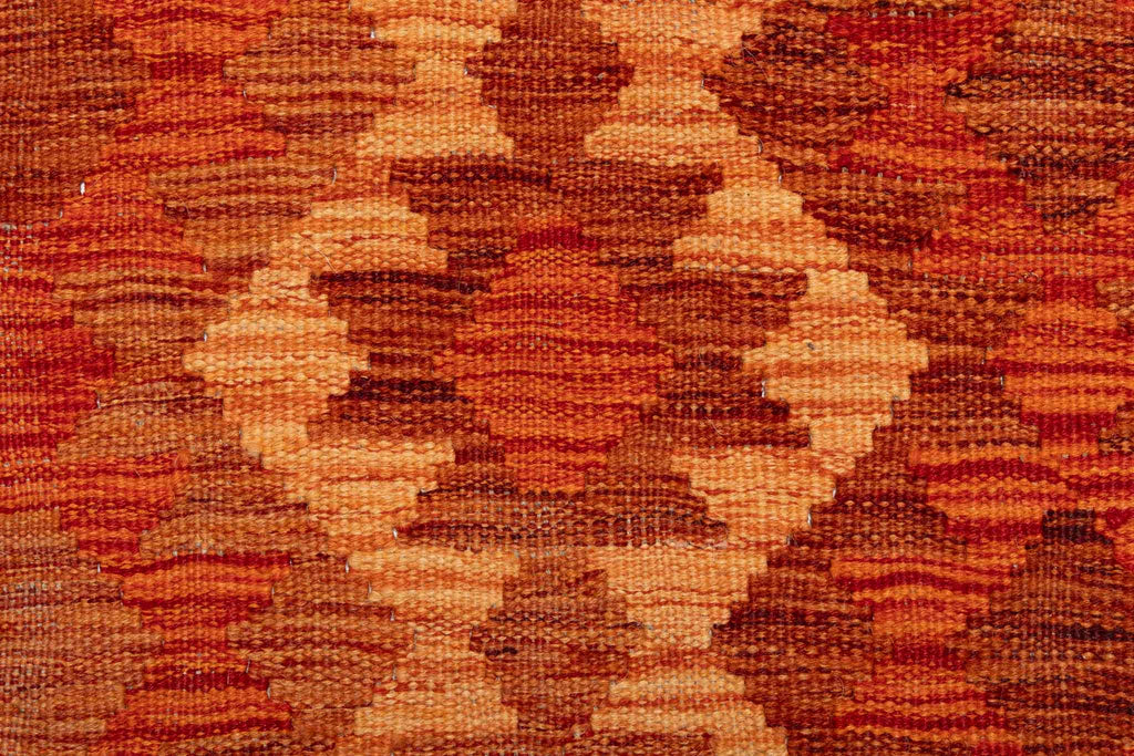 Handgewebter Kelim-Teppich aus Schurwolle, 166 × 239 cm