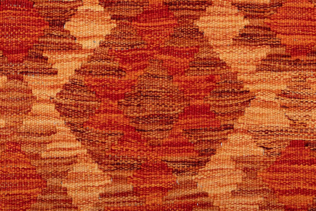 Handgewebter Kelim-Teppich aus Schurwolle, 166 × 239 cm